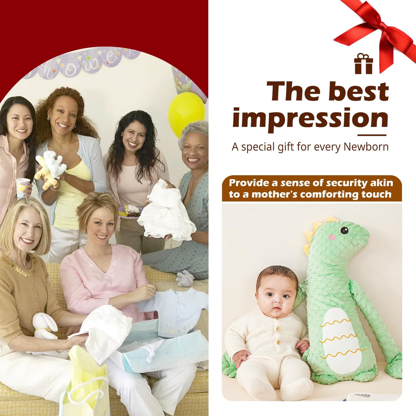 JoliCeli Interactive Electronic Pet Plush Toy, Plush Doll Soothe Gift for Toddlers Birthday, Mom, Expectant Mother, Pregnant Woman