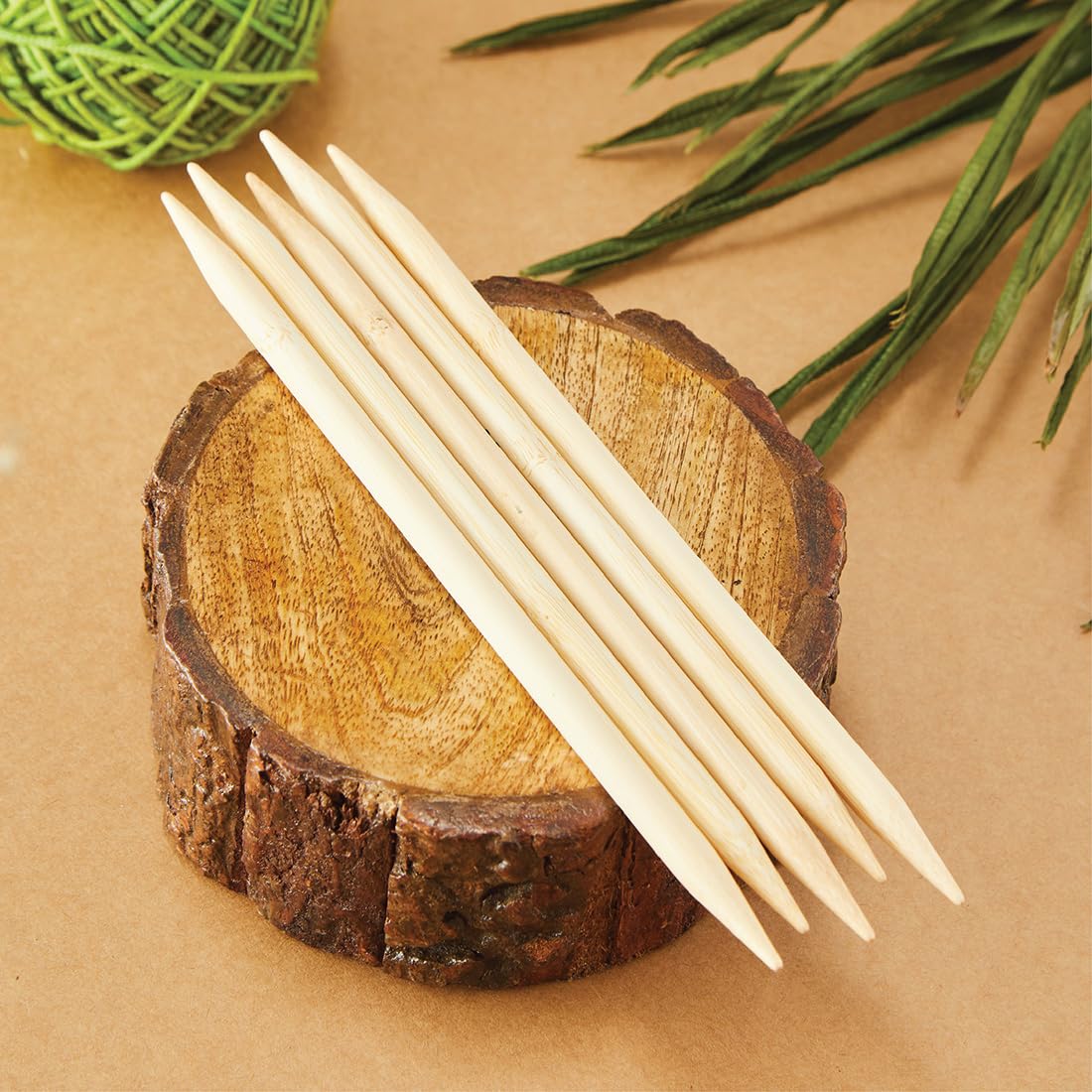 Knitter’s Pride Bamboo Luxe Double-Pointed Needles 6"" (15cm) – US Size 2.5 (3mm)