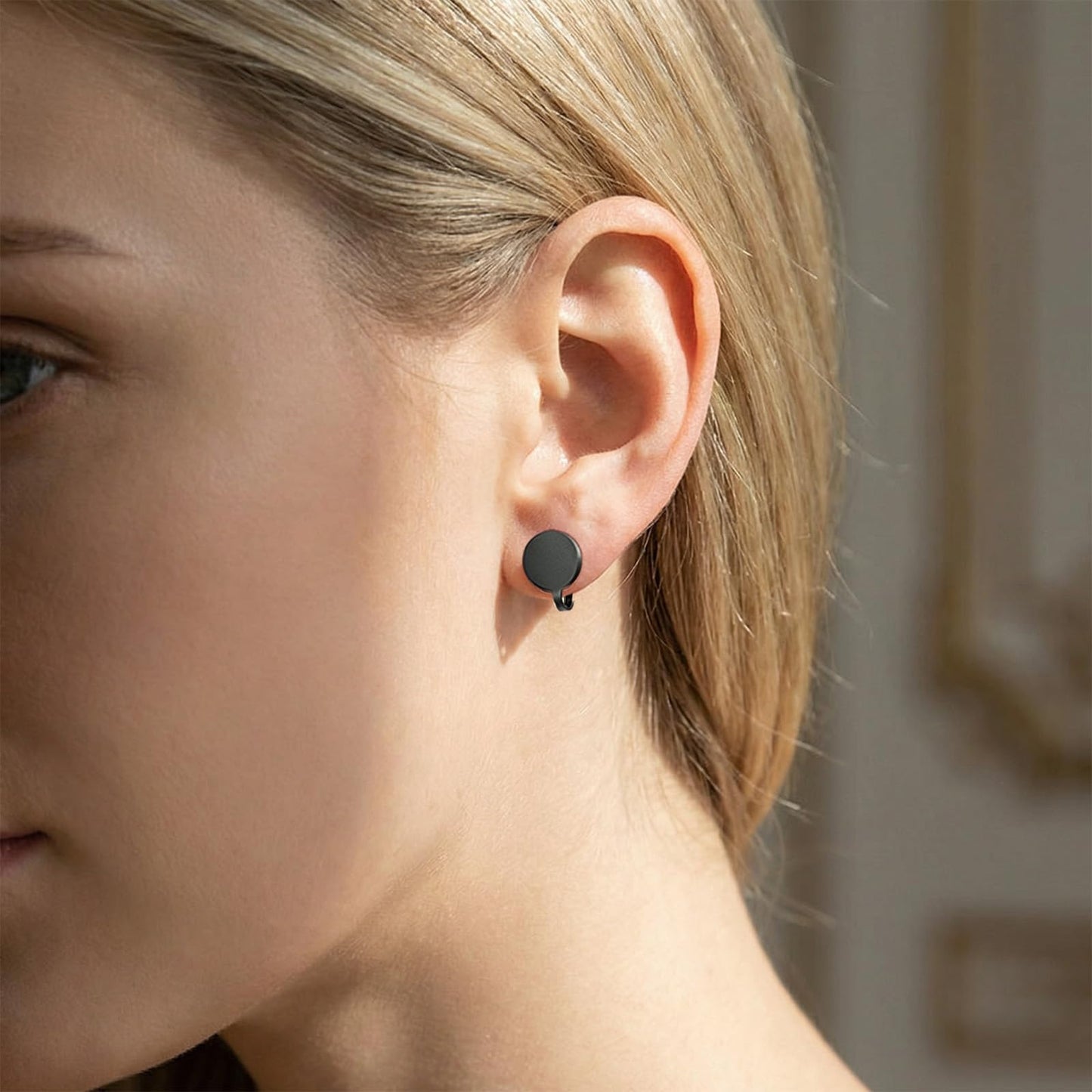 Keloid Compression Earrings for Women Men Pressure Earrings Clip on Non-Pierced Earring Jewelry Gifts
