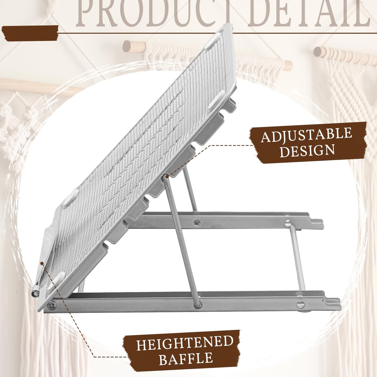 Tandefio 104 Pcs 12x16 Inch Macrame Board and Metal Adjustable Holder with T Pins Clips Macrame Project Supplies Tools Double Sided Grids for Braiding Cording Bracelet Creating