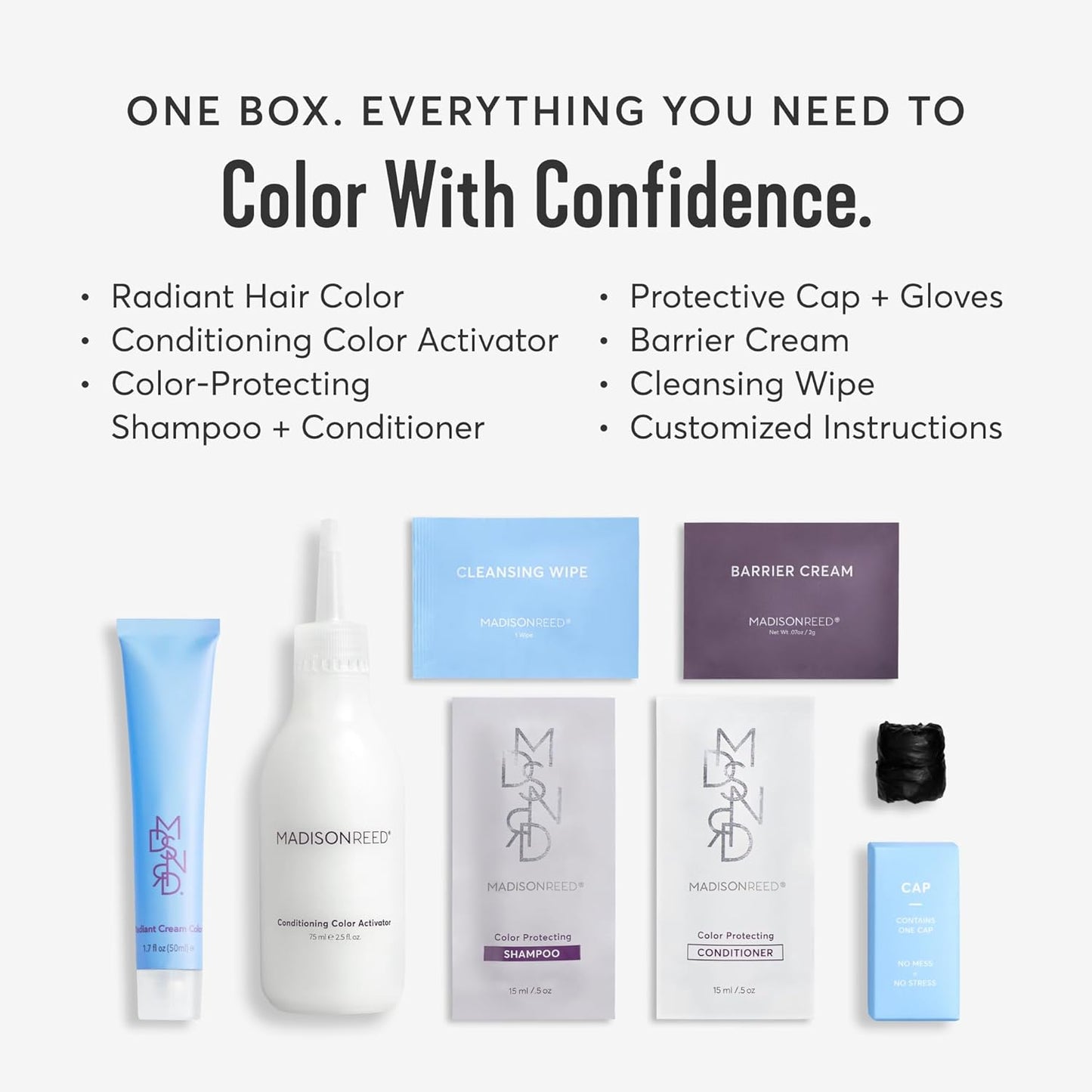 Madison Reed Radiant Hair Color Kit | 6RR Medium Vibrant Cayenne Red (Savona Scarlet) Vivid Color-Enhancing Formula | Salon-Quality Permanent Hair Dye | PPD-Free & Ammonia-Free |1 Pack