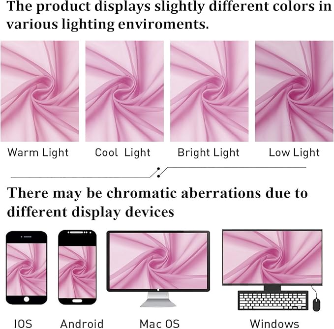 Lecloud Light Pink Sheer Curtains 84 Inches Long 2 Panels Set, Dual Rod Pocket Light Filtering Voile Window Curtain Panels, Elegant Airy Curtains for Living Room Girl's Bedroom, Each 42" W X 84" L