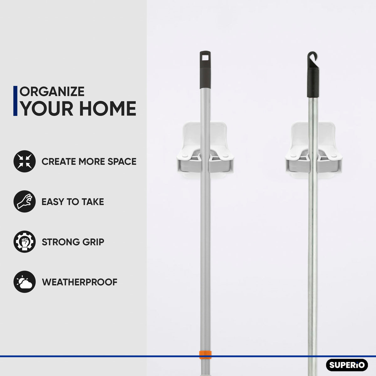 Mop and Broom Holder