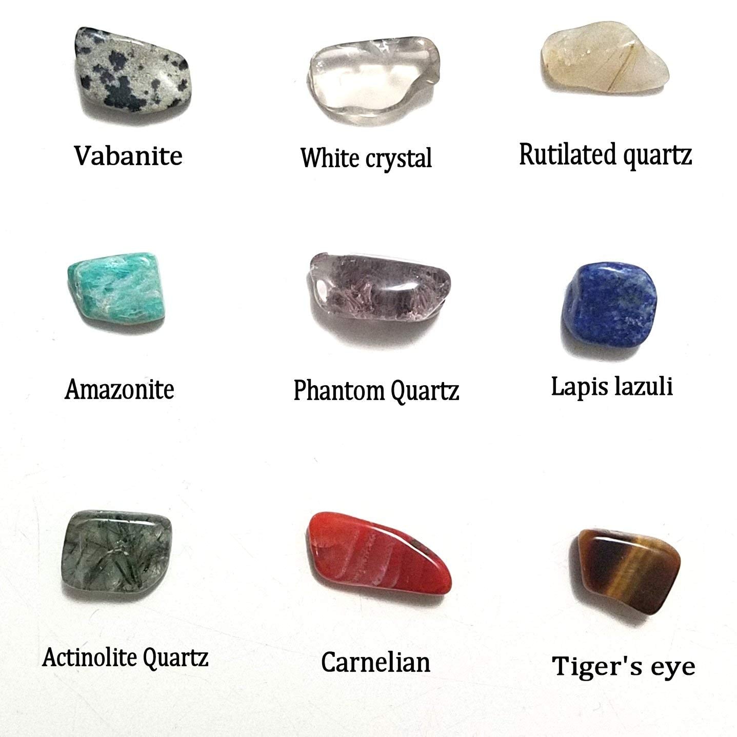 JM 1.1 lb Mixed Nature Stones & Crystal Tumbled Chips Gemstone Crushed Pieces Irregular Shaped Jewelry Making Home Crafts Projects Flower Pot Fish Tank Decoration Gift