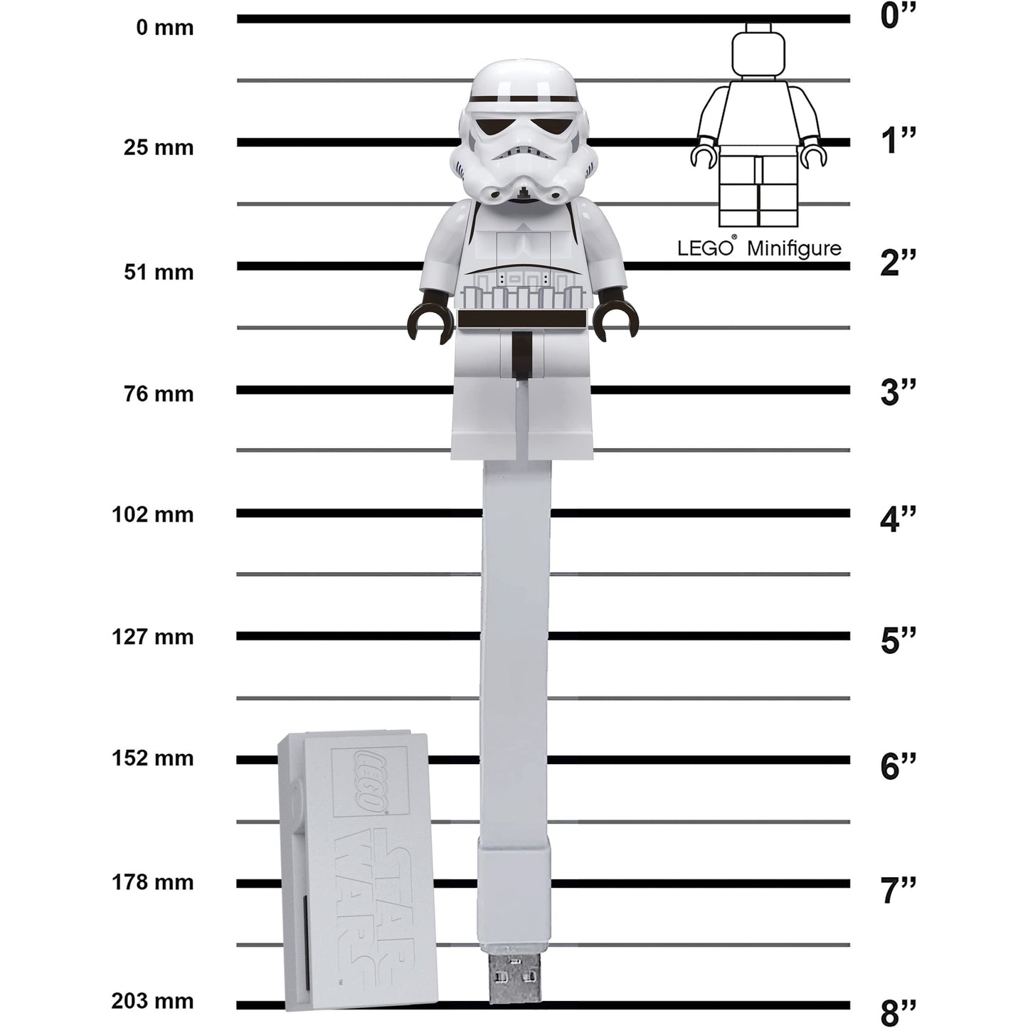 LEGO Star Wars Book Light - Stormtrooper (CL25)