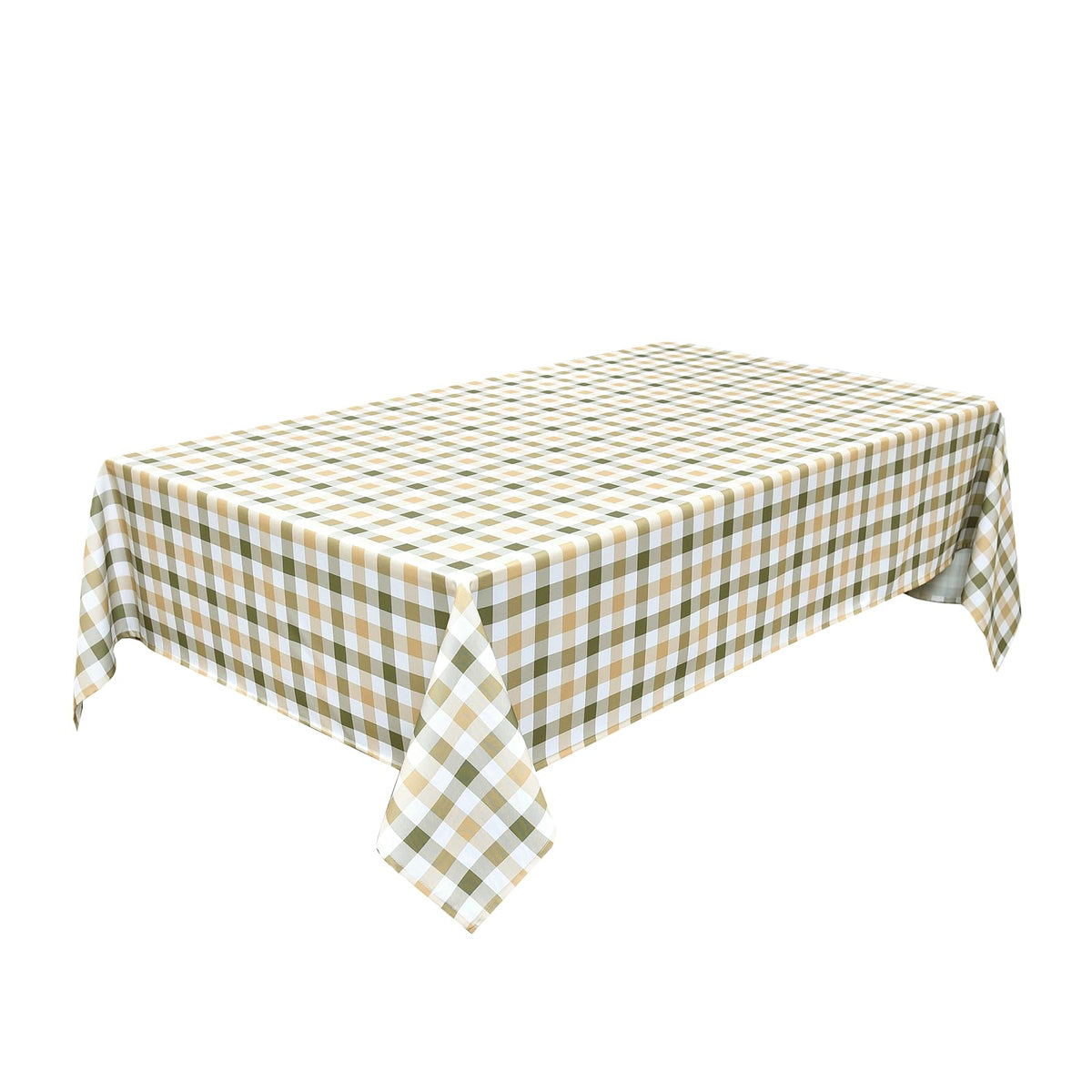 Waterproof Plaid Tablecloth Fabric