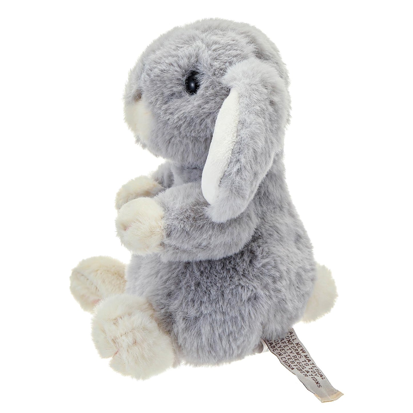 DILLY DUDU Gray Bunny/Rabbit Stuffed Animal Plush,Plush Toy,Gifts for Kids(6-inch)