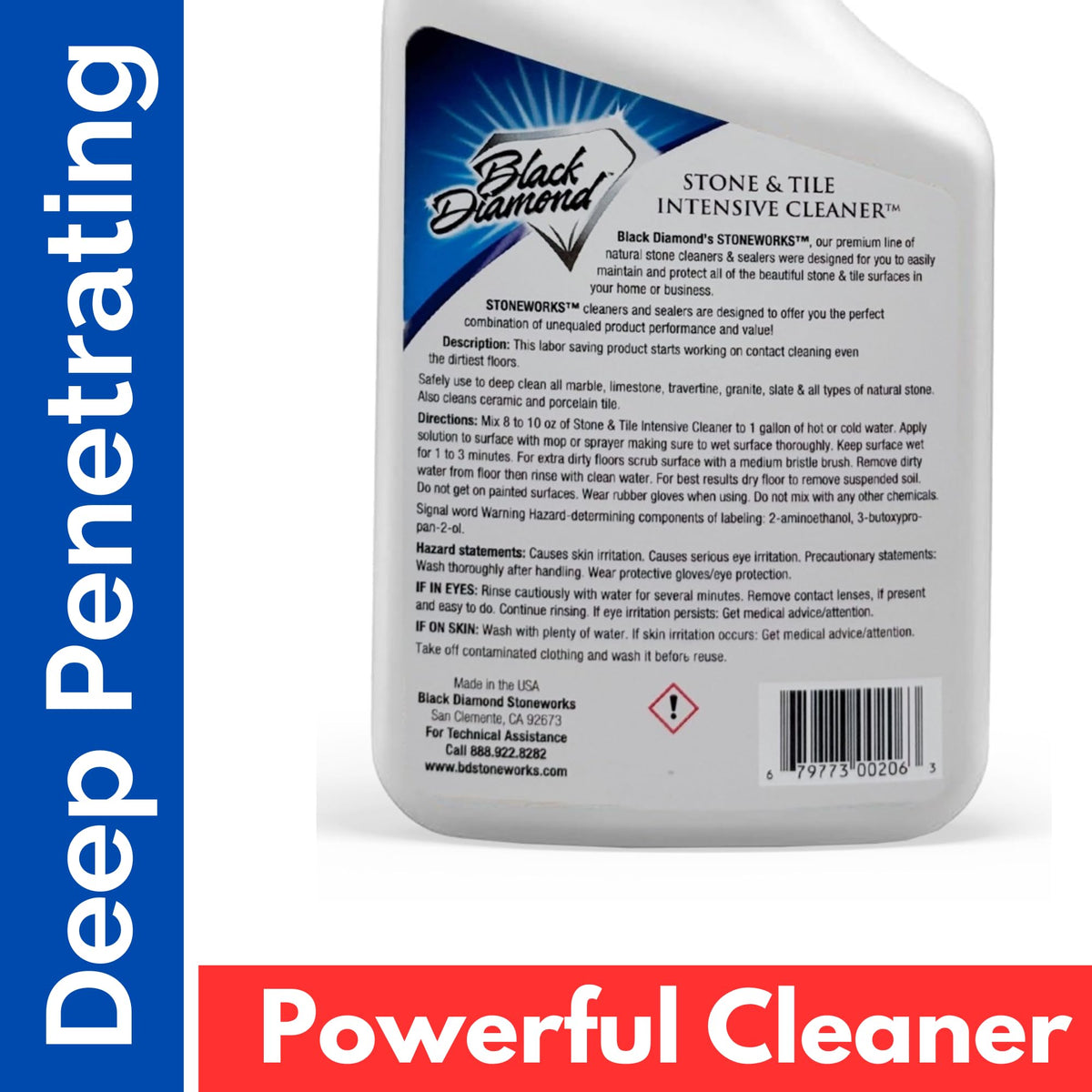 Stone & Tile Intensive Cleaner for Travertine & Natural Stone (32 Fl Oz)