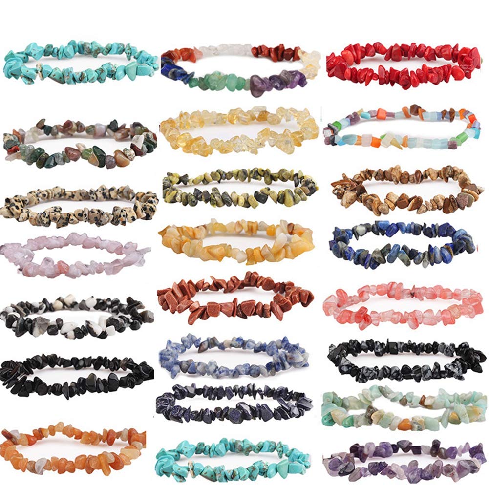 Natural Chip Stone Beads Amazonite Stone 5-8mm About 400 Pieces Irregular Gemstones Healing Crystal Loose Rocks Bead Hole Drilled DIY for Bracelet Jewelry Making Crafting (5-8mm, Amazonite Stone)