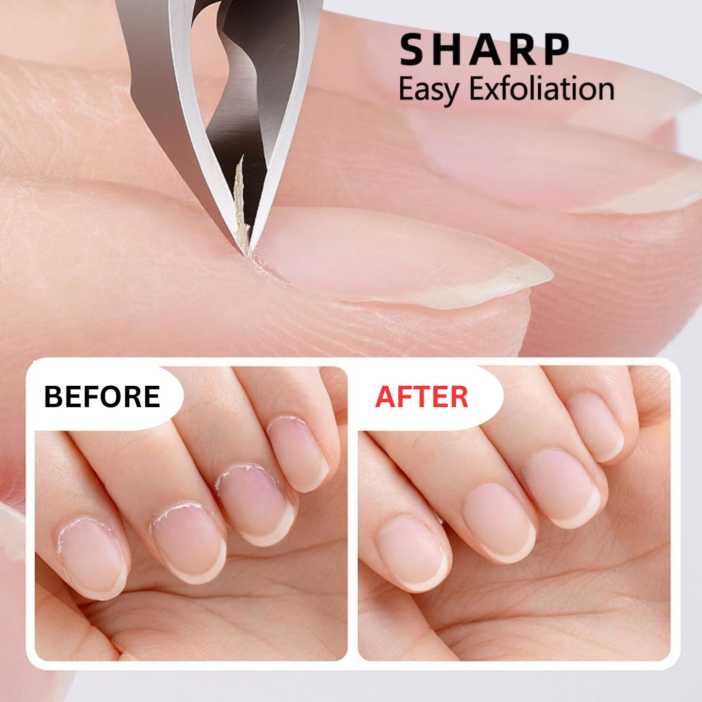 Macs Professional Cuticle Nipper – Surgical Stainless Steel, Precision Half-Jaw Blades, Ergonomic 4-Inch Cuticle Remover & Trimmer for Manicure & Pedicure