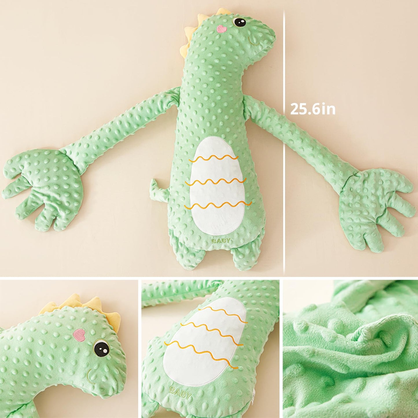 JoliCeli Interactive Electronic Pet Plush Toy, Plush Doll Soothe Gift for Toddlers Birthday, Mom, Expectant Mother, Pregnant Woman