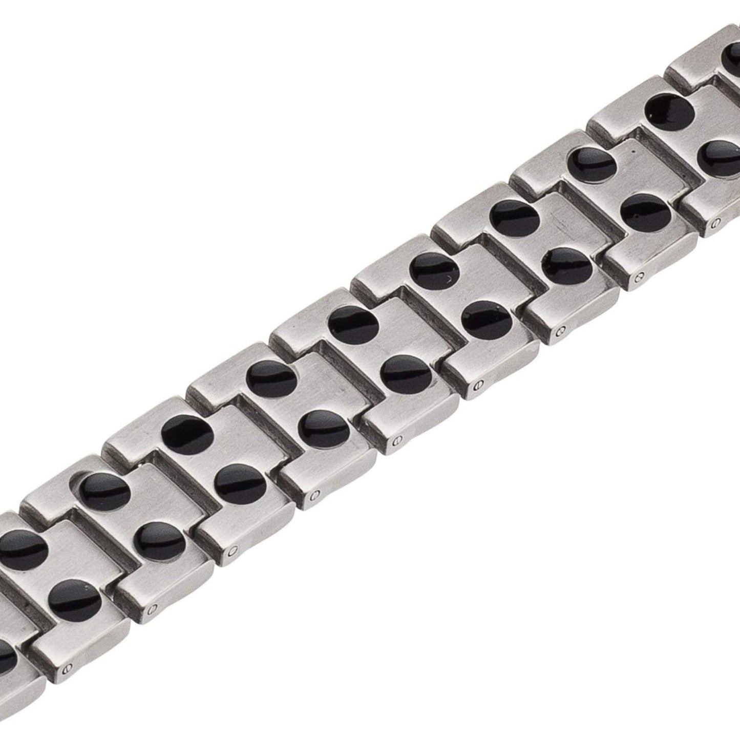 Earth Therapy Pure Titanium Magnetic Bracelet, Elegant Jewelry with 48 Magnets, 3.8 Oz
