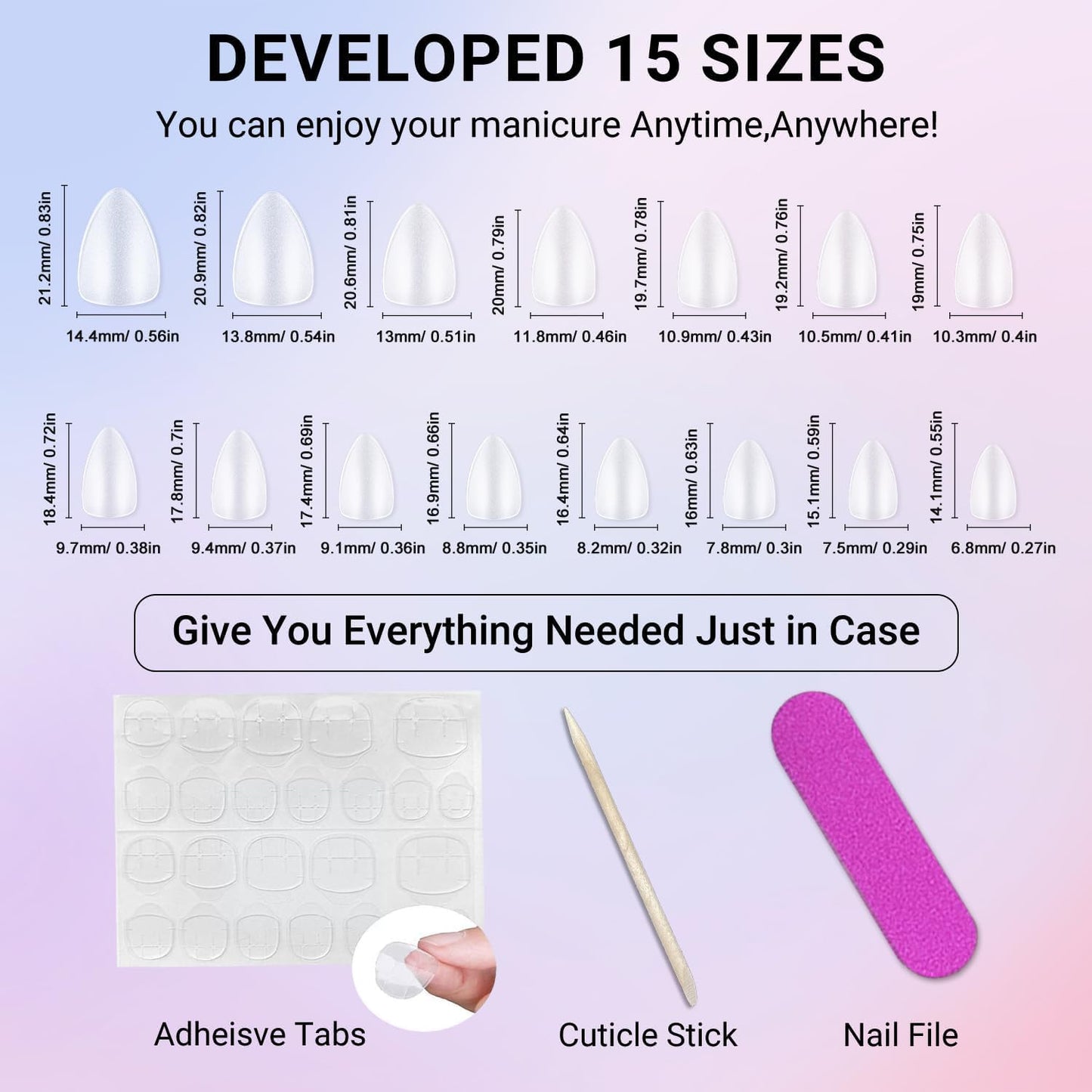 KQueenest Cat Eye Light Pink Press on Nails Medium Almond, 30 Pcs Glitter Nude Pink Fake Nails Press ons, Sparkly Acrylic Nails for Salon Manicure, Reusable Glue on Nails for Women Beginner