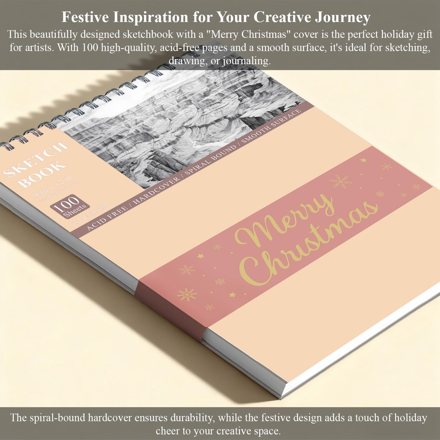SuFly Sketchbook and Pencils Sets, Sketch Supplies Complete: Sketchbook 9x12, Watercolor Postcards, Graphite (12B-4H), Charcoal Pencils (Hard/Medium/Soft), Sketching Kit for Kids 9-12.