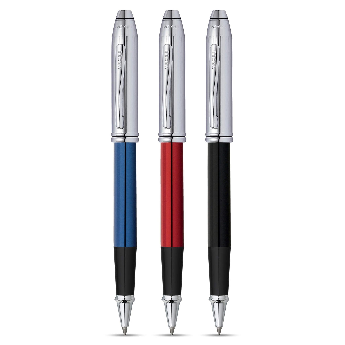 Cross Townsend Limited Edition Rollerball Pen - Red Chrome