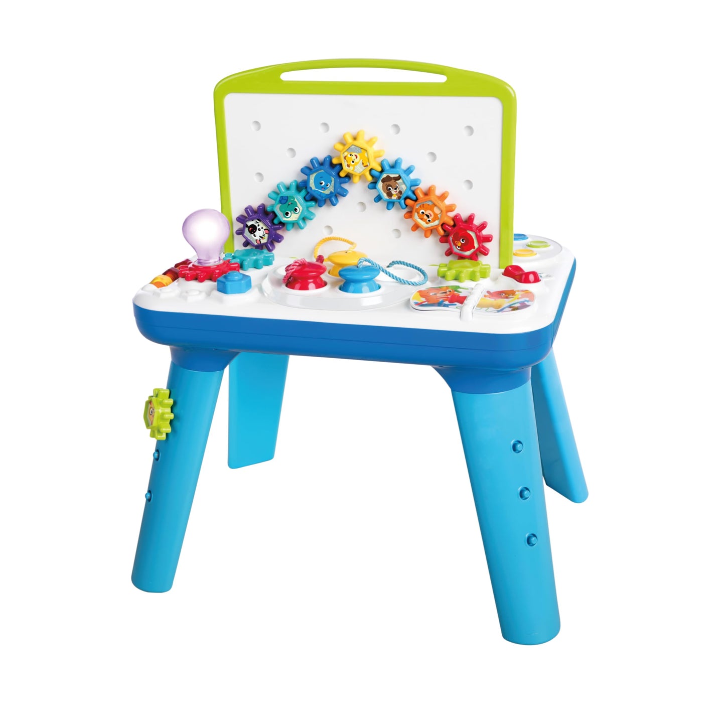 Baby Einstein Curiosity Table Activity Play Station, Montessori Floor Toy and Interactive Workbench, 12 Months and Up