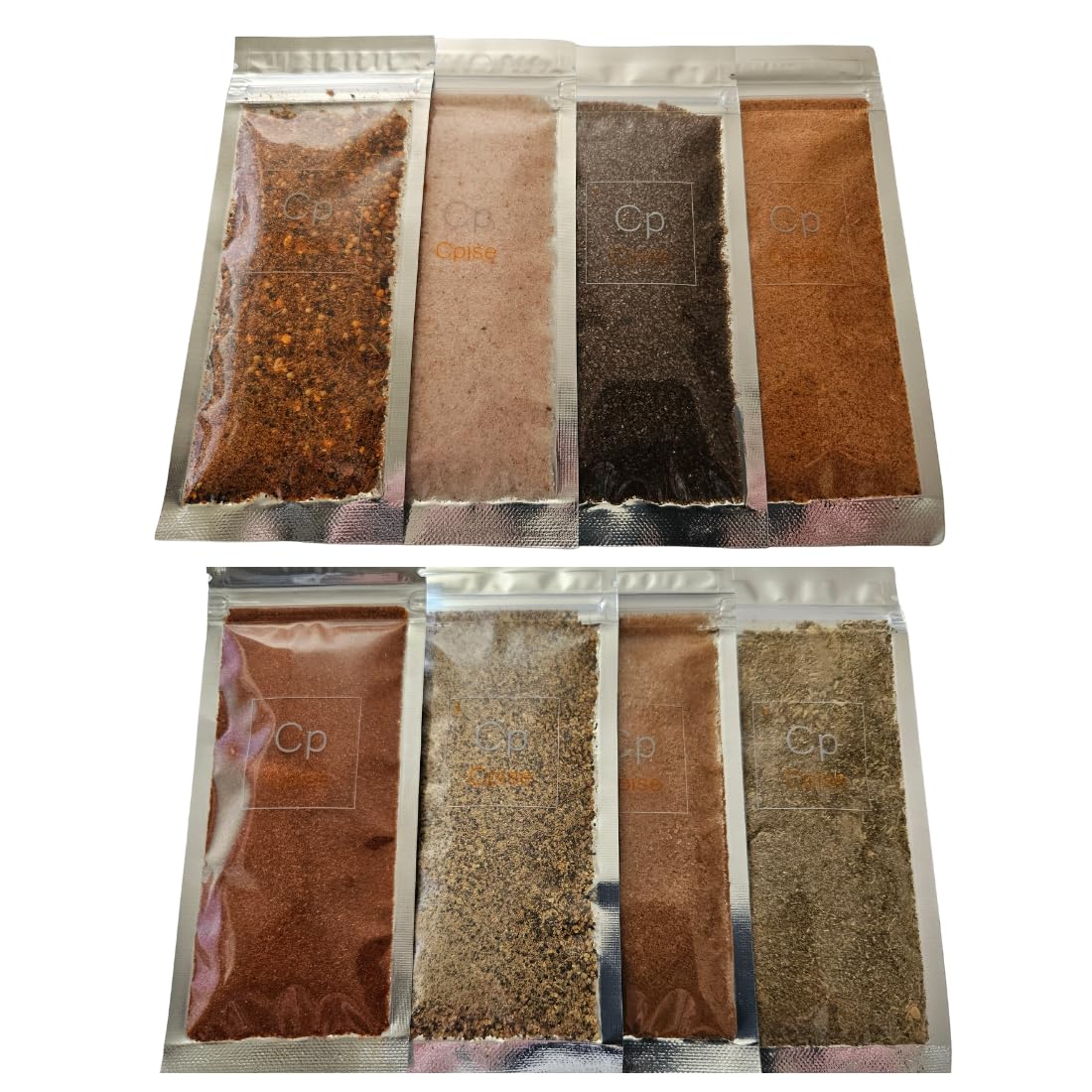 Cpise ORGANIC Camping Spice Set with 8 Essential Spices for Camping & Travel