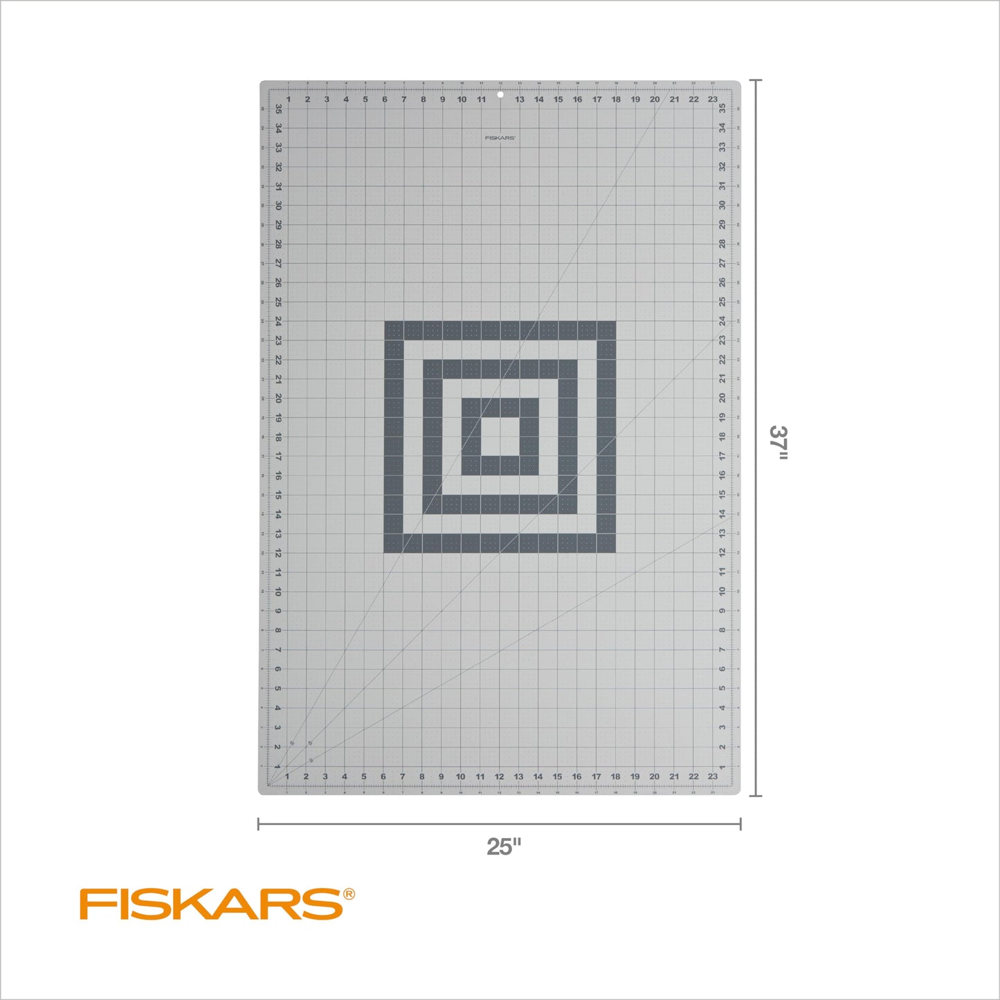 Fiskars Self Healing Cutting Mat for Quilting, Arts and Crafts, 24" x 36" Grid, Sewing Mat, Craft Cutting Board, Sewing Supplies and Quilting Tools (Pack of 3)