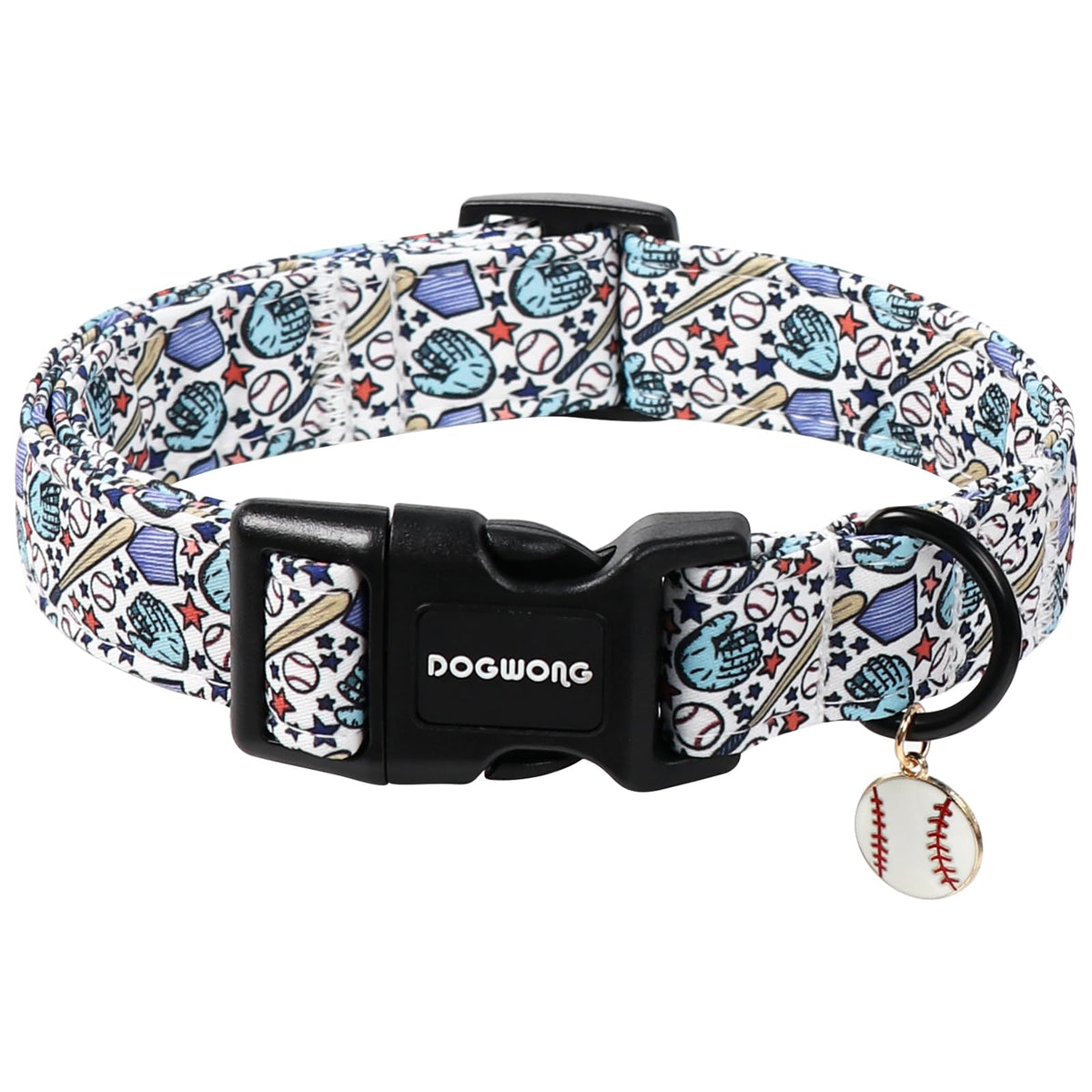 DOGWONG Fall Dog Collar- Pink Halloween Dog Collars Adjustable Classic Halloween Dog Collar for Small Medium Large Dogs M