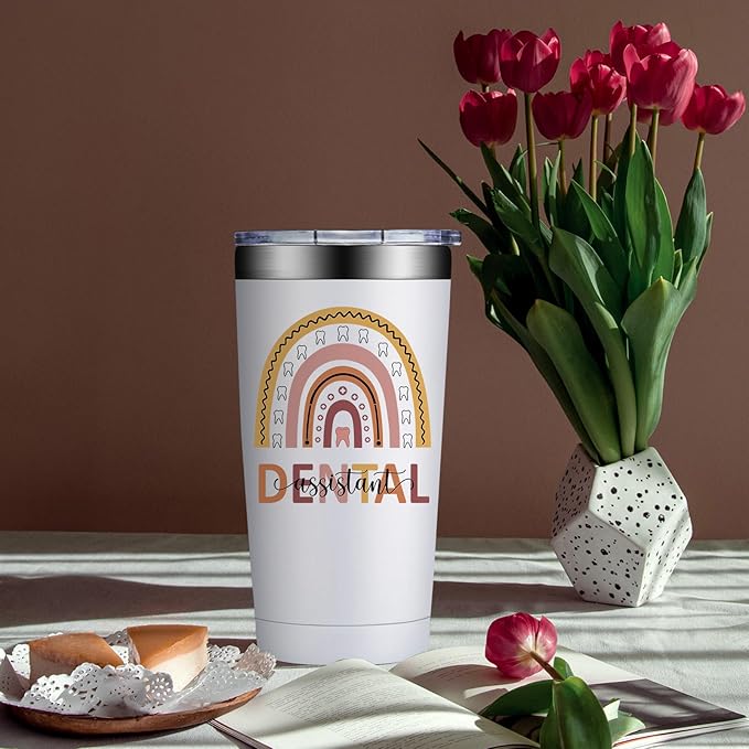 Dental Assistant Gifts for Women Men - Dental Assistant Appreciation Gifts - Gift Ideas for Dentals Assistants Week - 20oz Tumbler