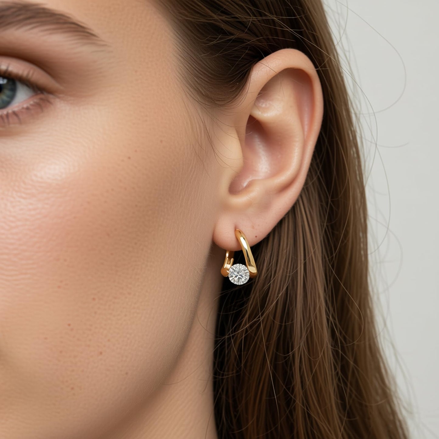 Lymphatic Earrings for Women Negative Lon Lymph Detox Earrings Lymphvity Germanium Earring Drainage Slimming Jewelry Gift (Set(Gold+Silver))