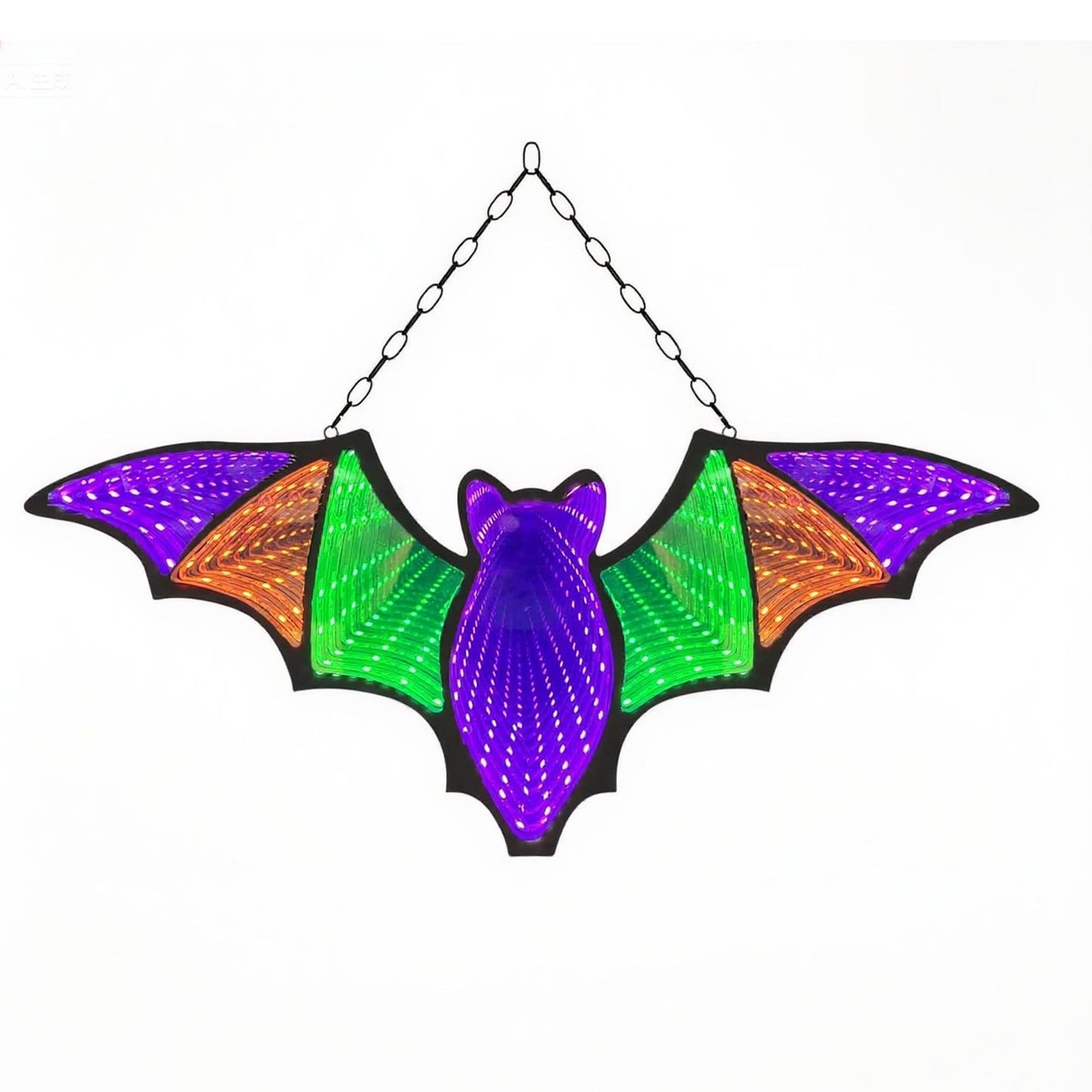 beatineon Bat Neon Signs,3D Infinity Mirror Light for Table/Wall Art Decor,Halloween Neon Lights Decoration USB/Battery Powered Led Neon Sign for Halloween Wall Decor, Bedroom, Kids Gift, Bar, Party