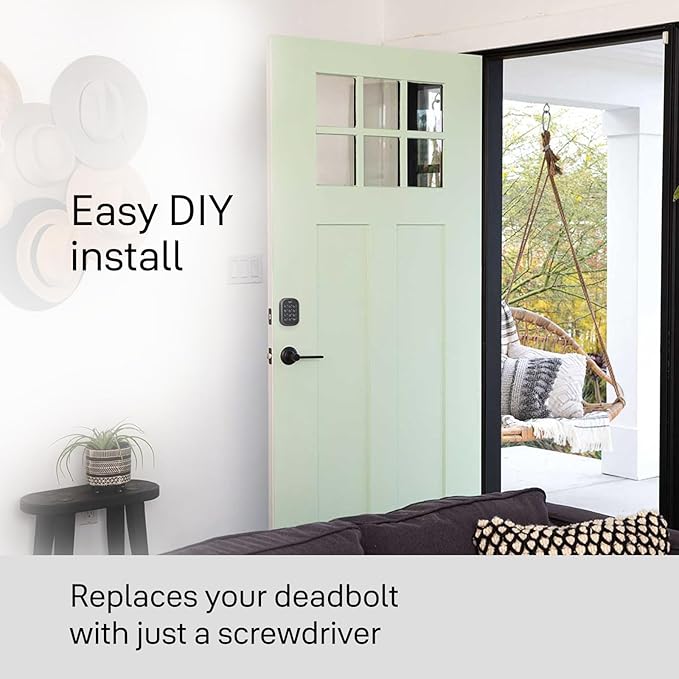 Yale Security Keyless Entry Keypad Deadbolt (YRD137) - Unlock Using Your Entry Code - No app or connectivity - Satin Nickel