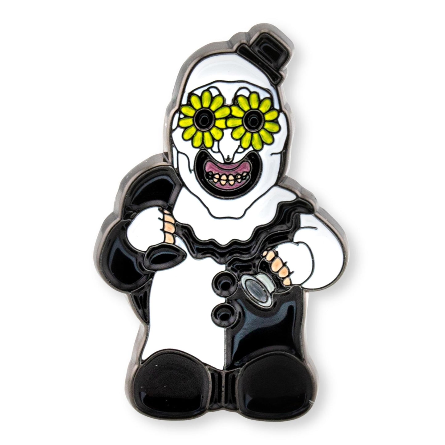 Terrifier 2 Art The Clown Enamel Pin | Badge Accessories For Lanyard, Backpack, Clothes