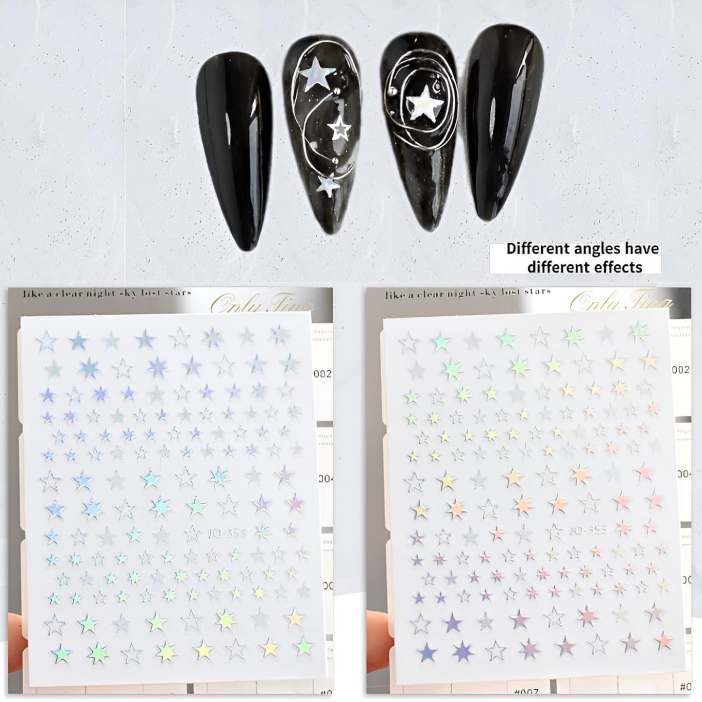 White Bow Nail Stickers for Nail Art 5D Self Adhesive White Nails Art Stickers Bow Nail Decals with Rhinestone Design Embossed Bow Decoration Accessories for Women Girls