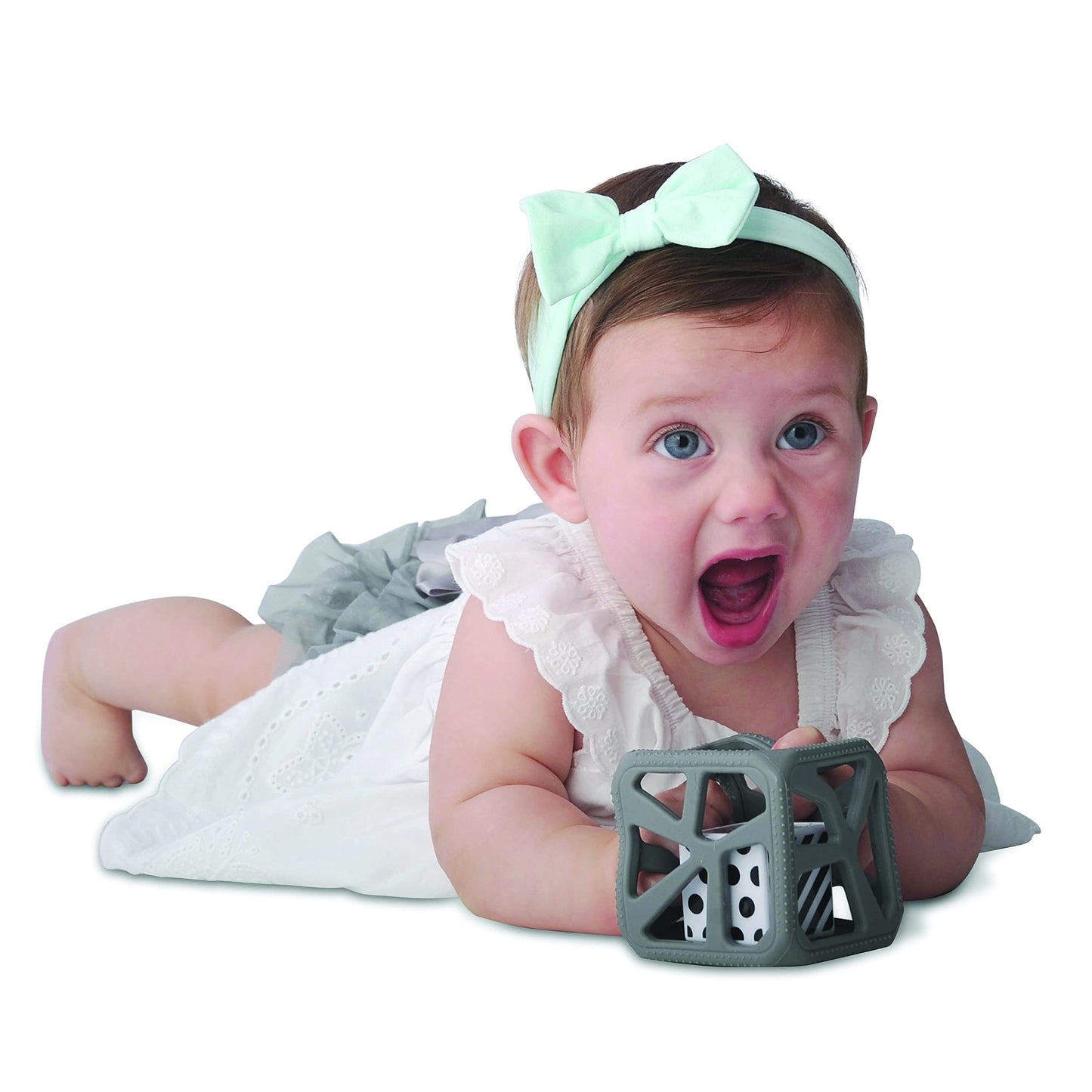 Grey Chew Cube by Malarkey Kids