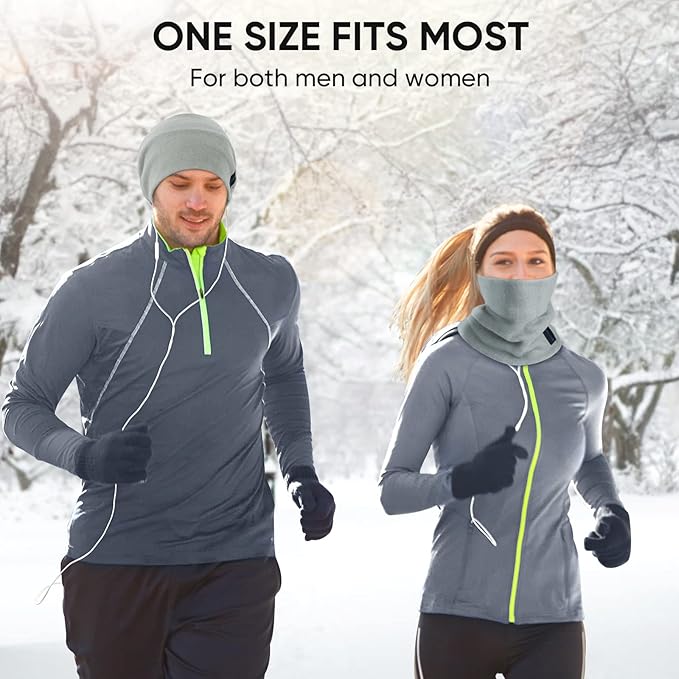 TICONN Neck Gaiter Face Cover Scarf, Breathable Sun & Wind-proof for Skiing Fishing Hiking Cycling