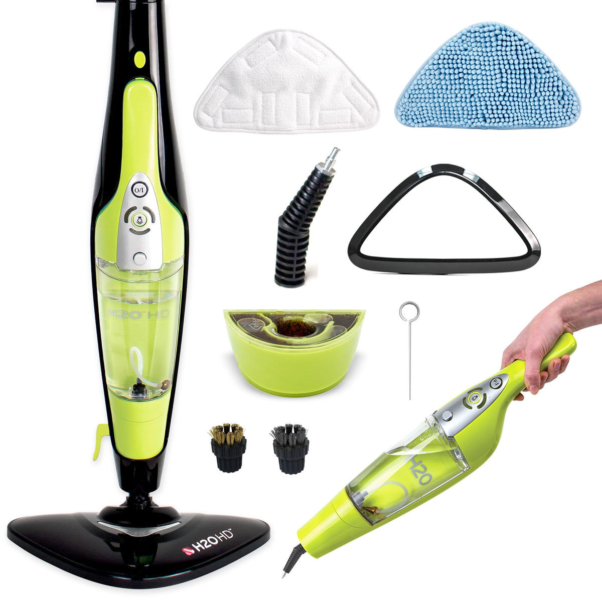 HD Steam Mop & Handheld Steam Cleaner