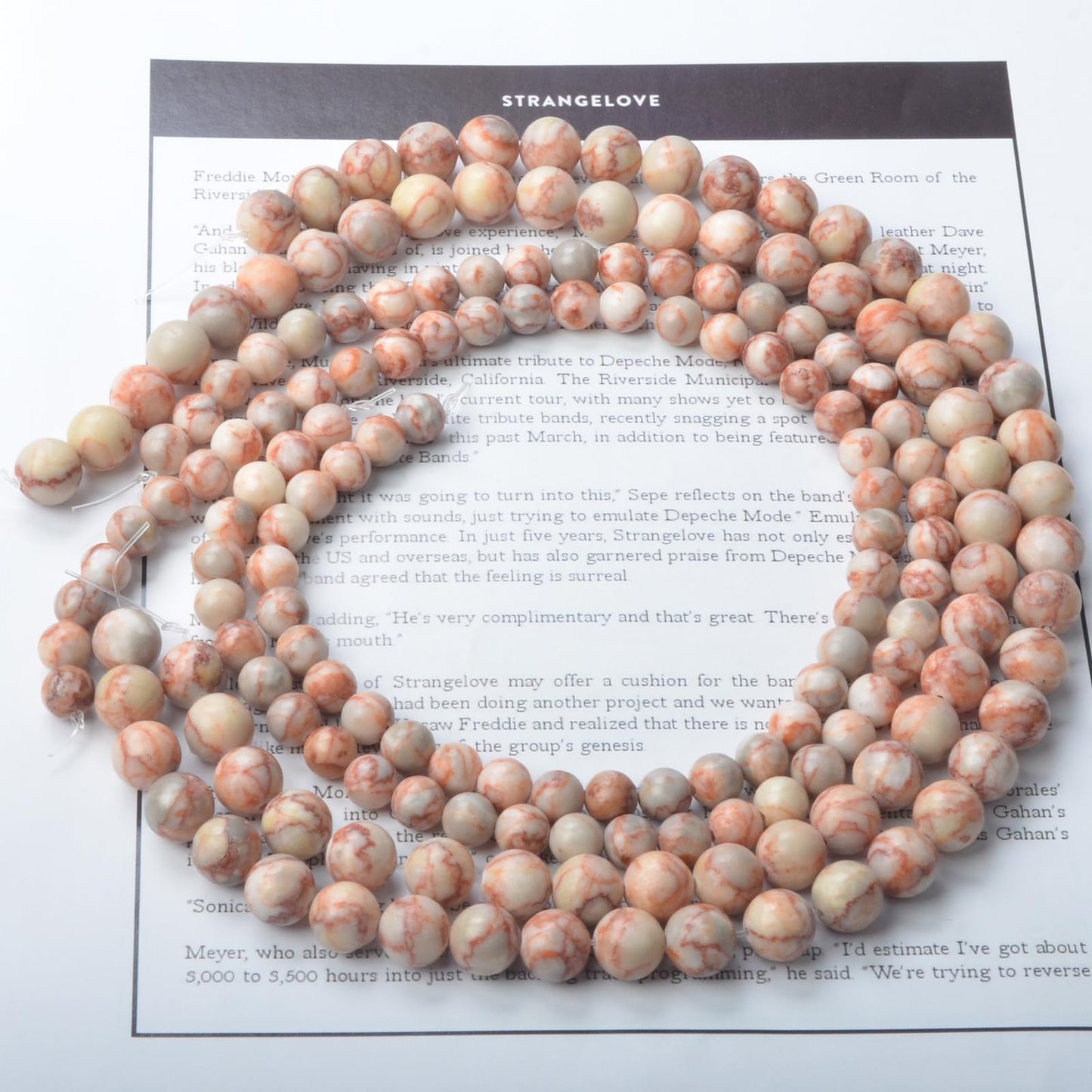 ICAI Beads 10mm Natural Red Crazy Lace Agate Round Loose Stone Beads for Jewelry Making DIY Crafts Design 1 Strand 15" APPR.34-36pcs