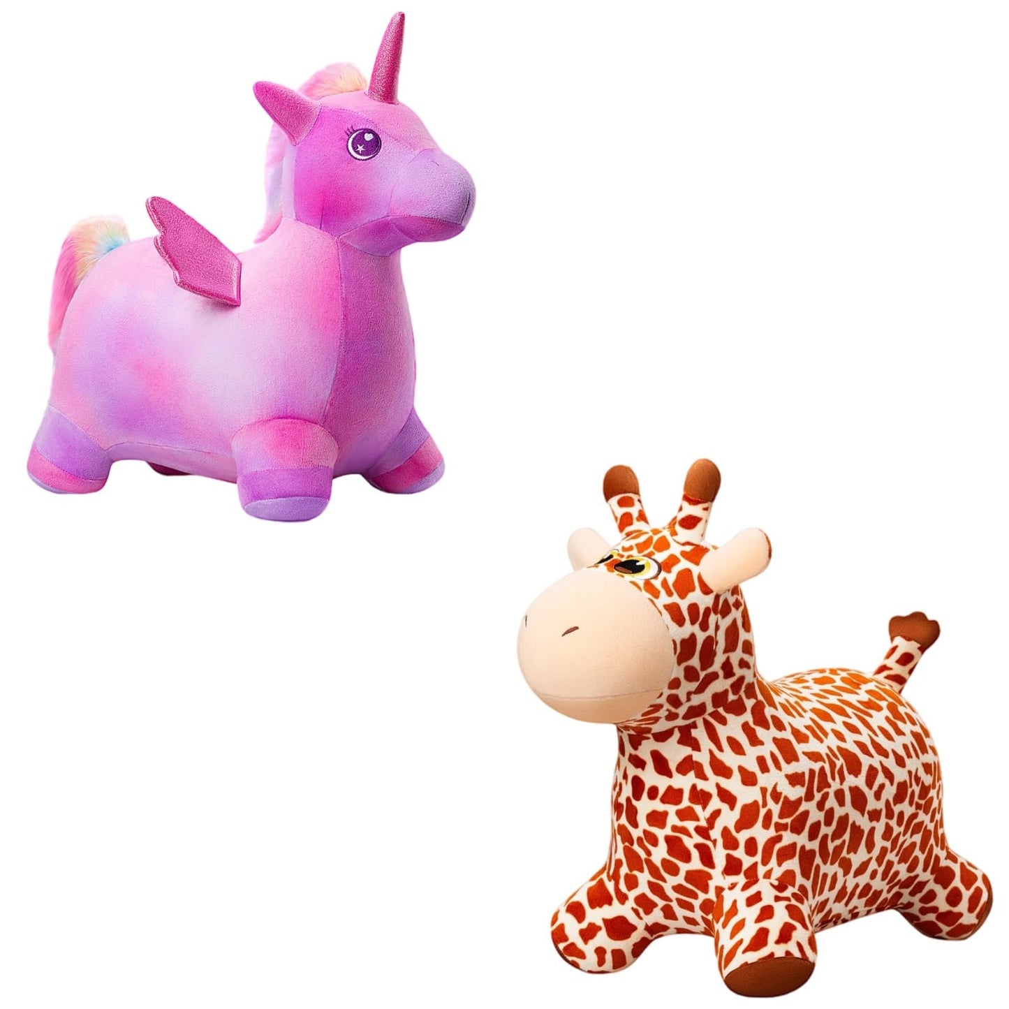VangeBow Bouncy Unicorn with Bouncy Giraffe