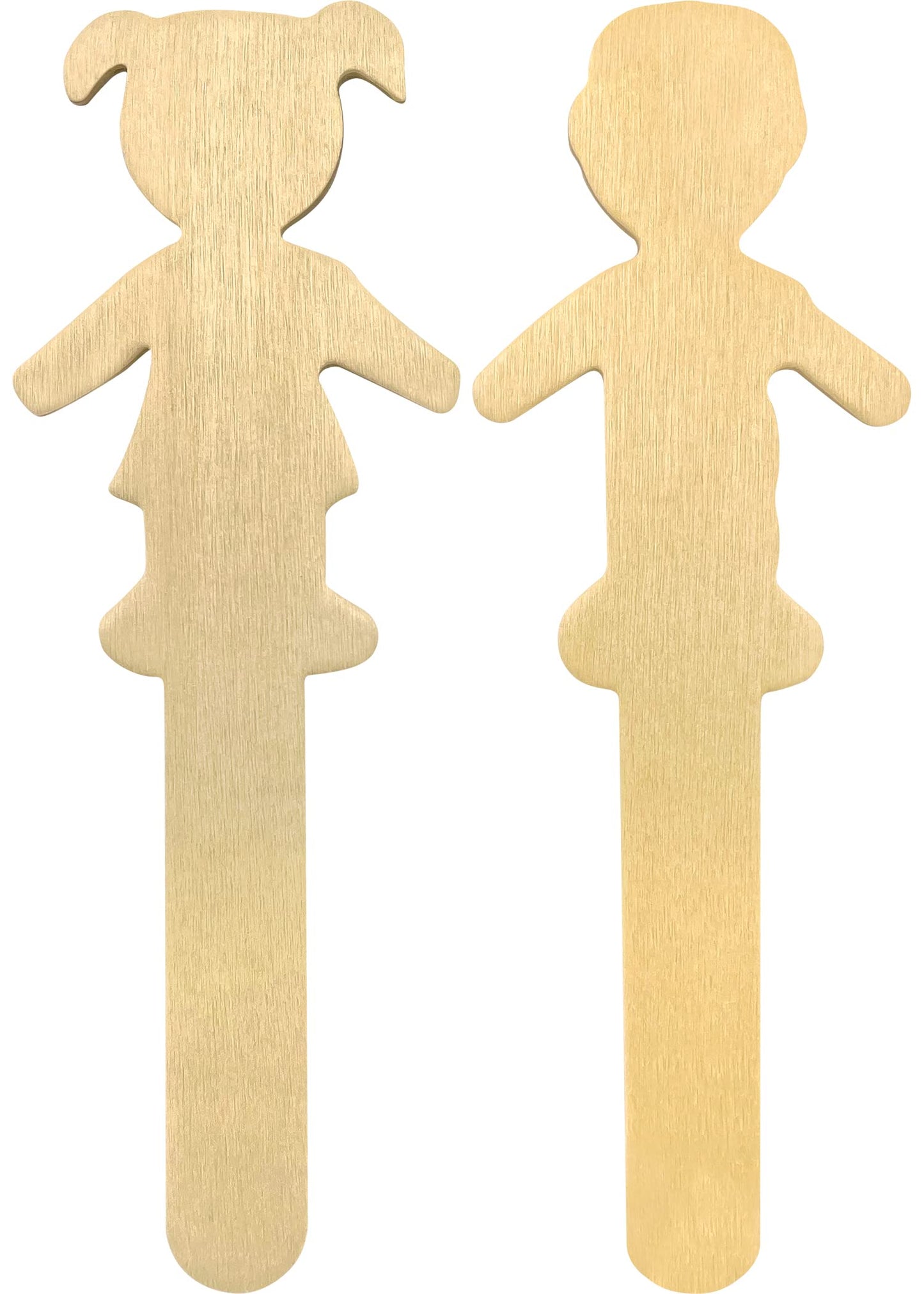 Teacher Created Resources STEM Basics: People-Shaped Craft Sticks - 50 Count