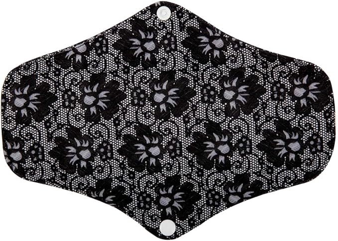 5 Medium Panty Liners 1 Wet Bag Mama Cloth Reusable Washable (Splatter, M Panty Liners)