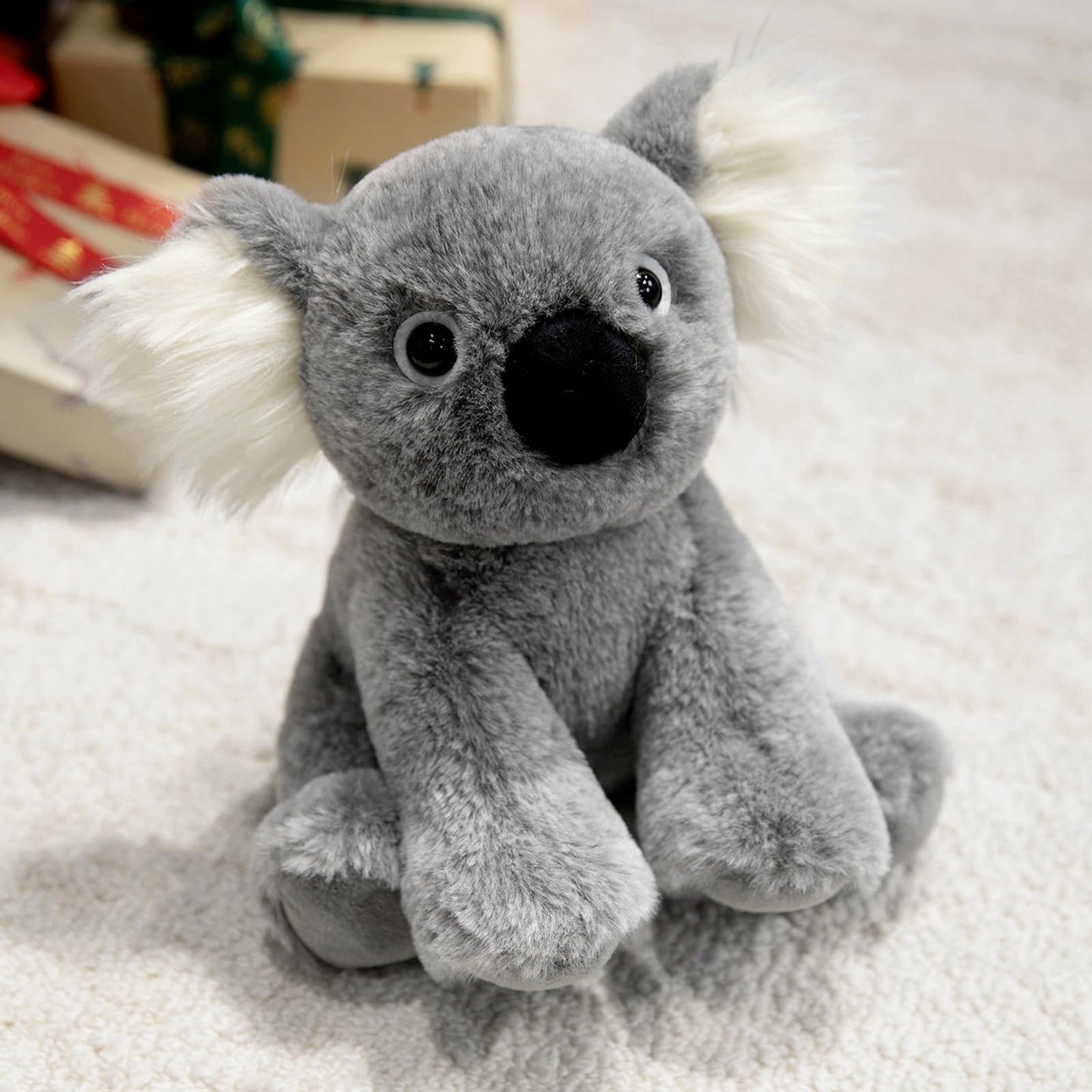 Ditucu Koala Stuffed Animal 8 inch Cute Realistic Plush Toys Ultra Soft Plushies Gifts for Kids Grey