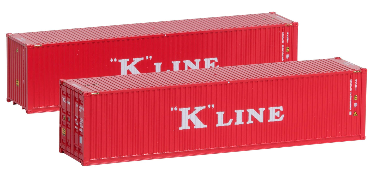 KATO 23-580D N Gauge 40ft High Cube Container Kawasaki Kisen Railway Model Supplies