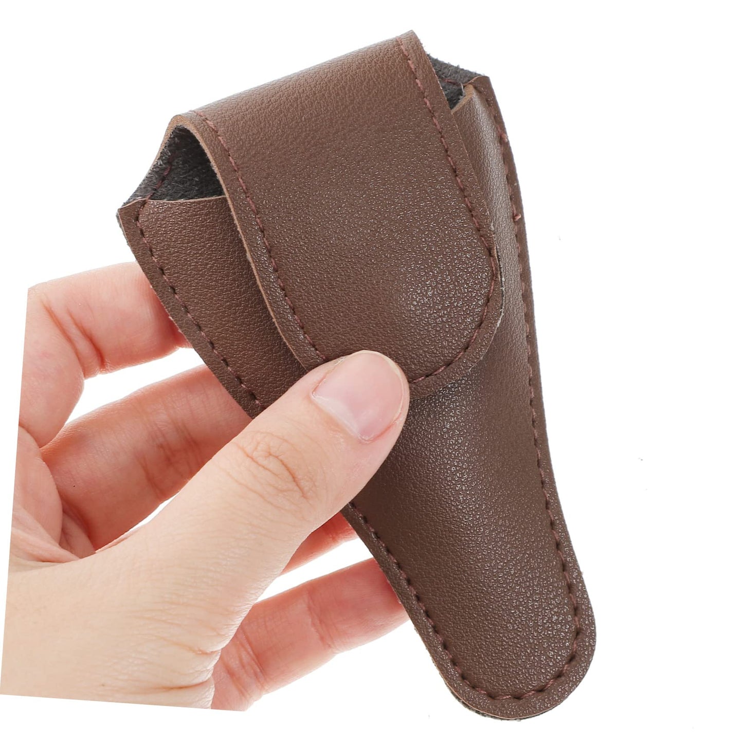 Nail Scissor Pouch with Buckle Closure Lightweight Portable Protective Cover for Cuticle Scissors Grooming Shears 4.33 X 2.75 X 0.98 Inches 3-Pack