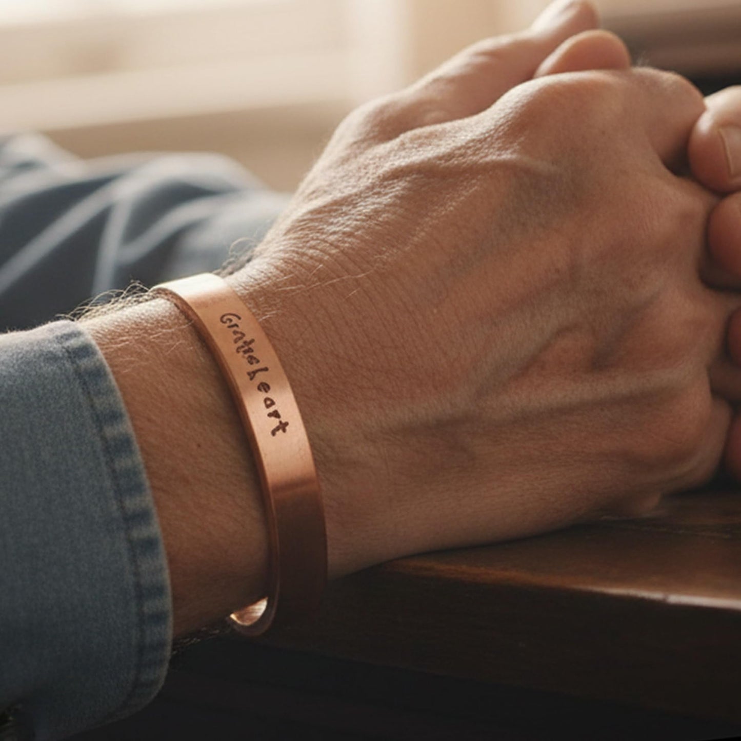 Touchstone copper bracelets | gift for men women |adjustable 100% pure solid real magnetic jewelry | handmade bracelet set combo | rope braided tibetan bangles. Set of 3 different messages engraved.