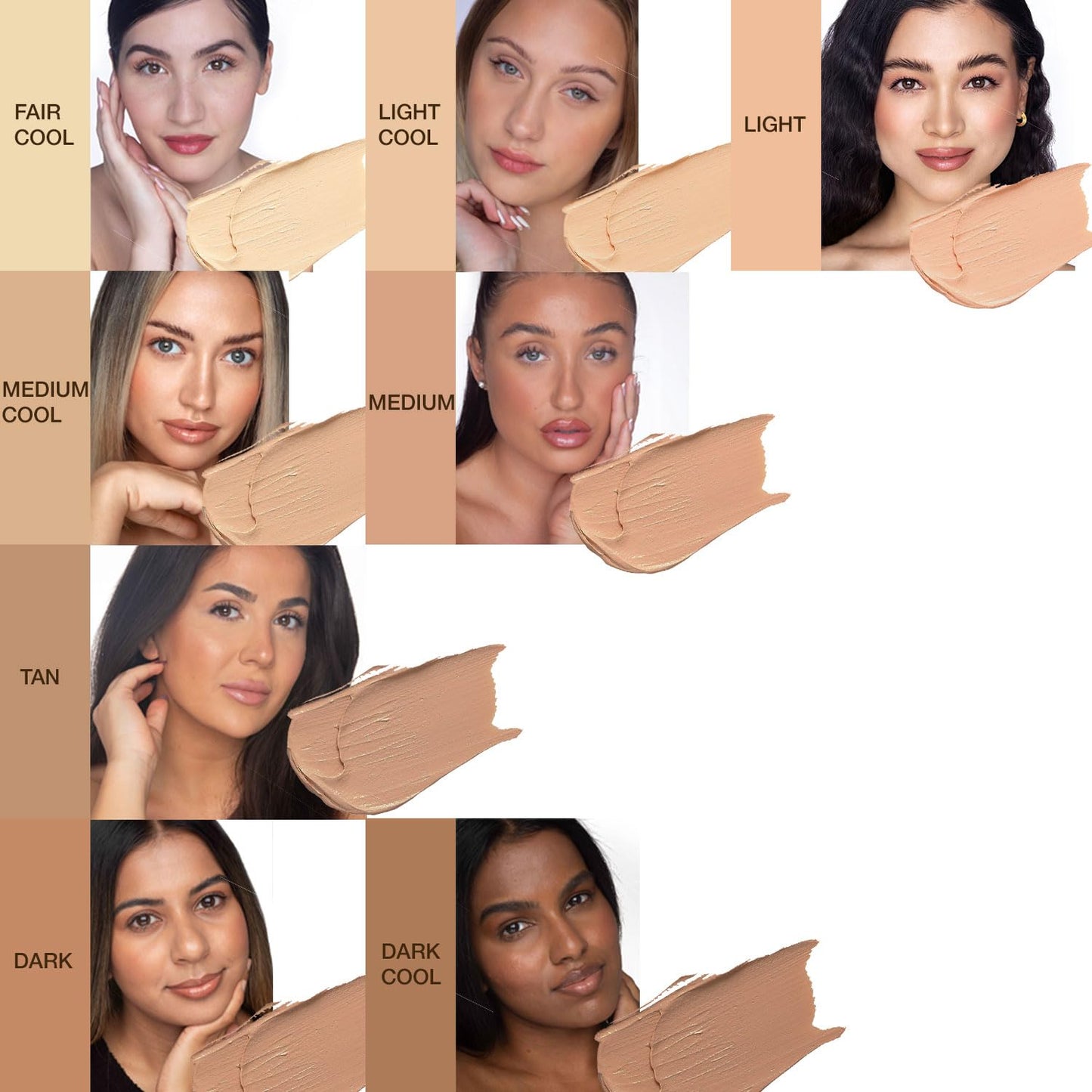 bellapierre BB Cream with SPF 20 - Tinted Sunscreen, Concealer, Matte Foundation, & Moisturizing Face Cream | Lightweight Formula + Pump Top Applicator | Non-Toxic & Paraben Free | 1.7 Oz - Fair Cool