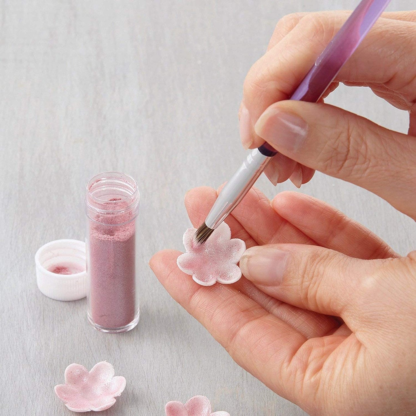 SUNTRADE 10 Pieces Cake Baking Brushes Food Paint Brush, for Cookie Chocolate Sugar Decoration Brushes Set with Fondant and Gum Paste Tool