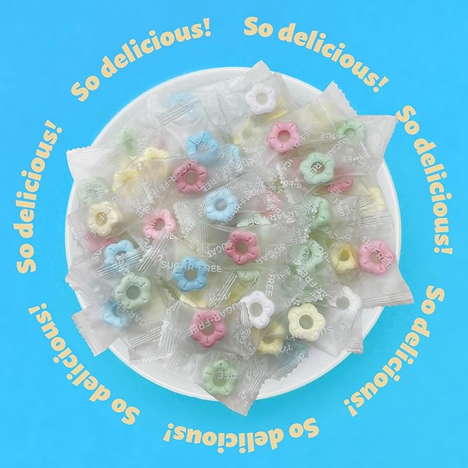Sugar-Free Mints Hard Candy, Assorted Flavors - After Dinner Refreshing - 11-Ounce Pack (About 150 Pieces)