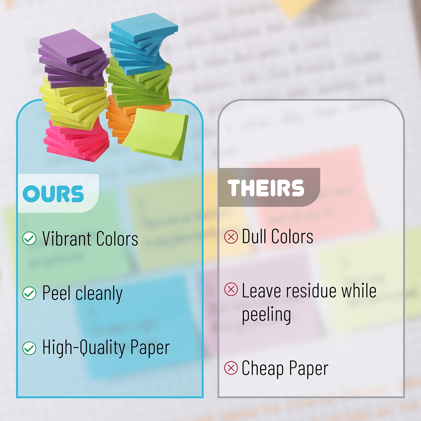 Mr. Pen- Sticky Notes and No Bleed Pens