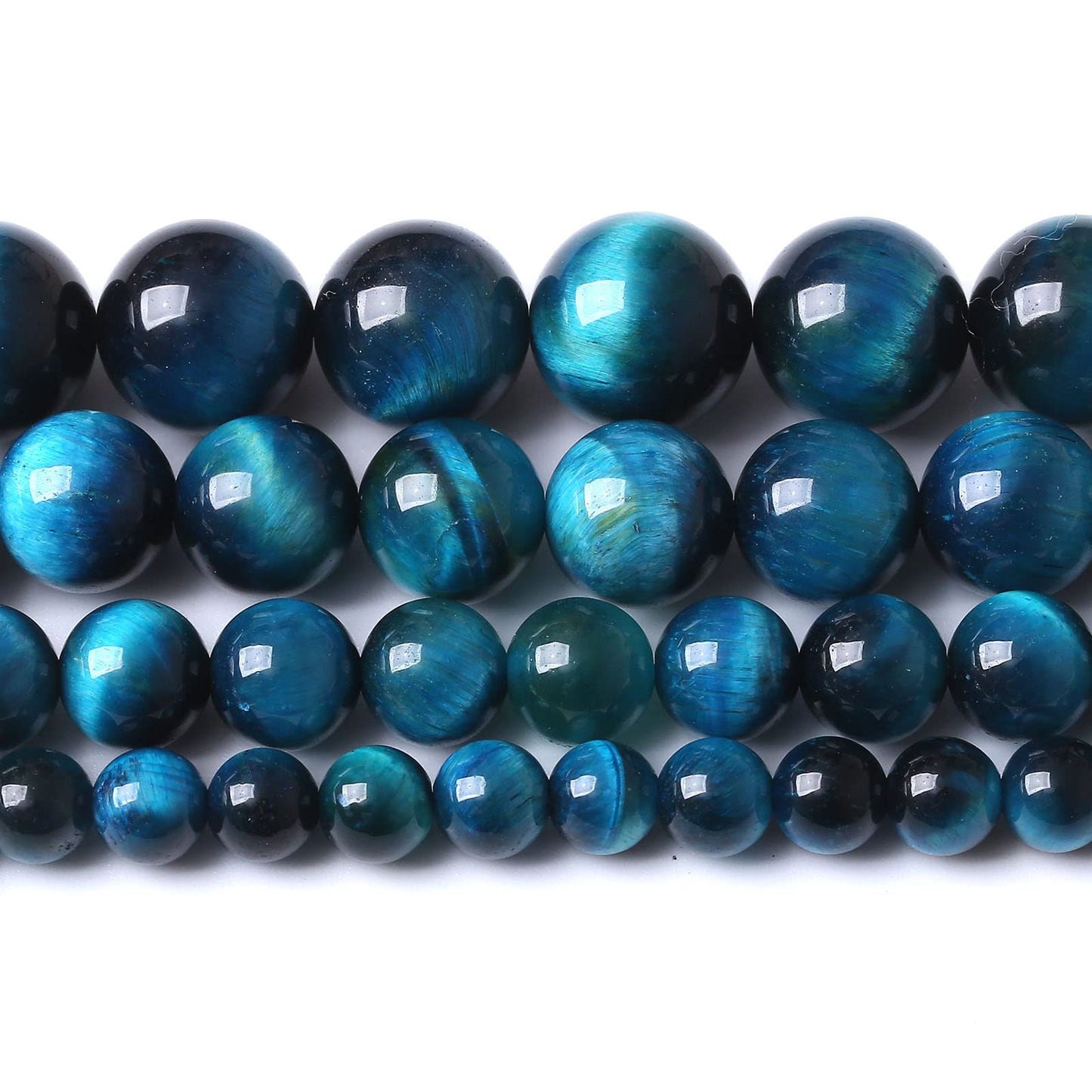 36PCS 10MM AAA Blue Tiger Eye Stone Beads Natural Gemstone Bead Crystal Healing Energy Jewelry Making DIY 15 inches