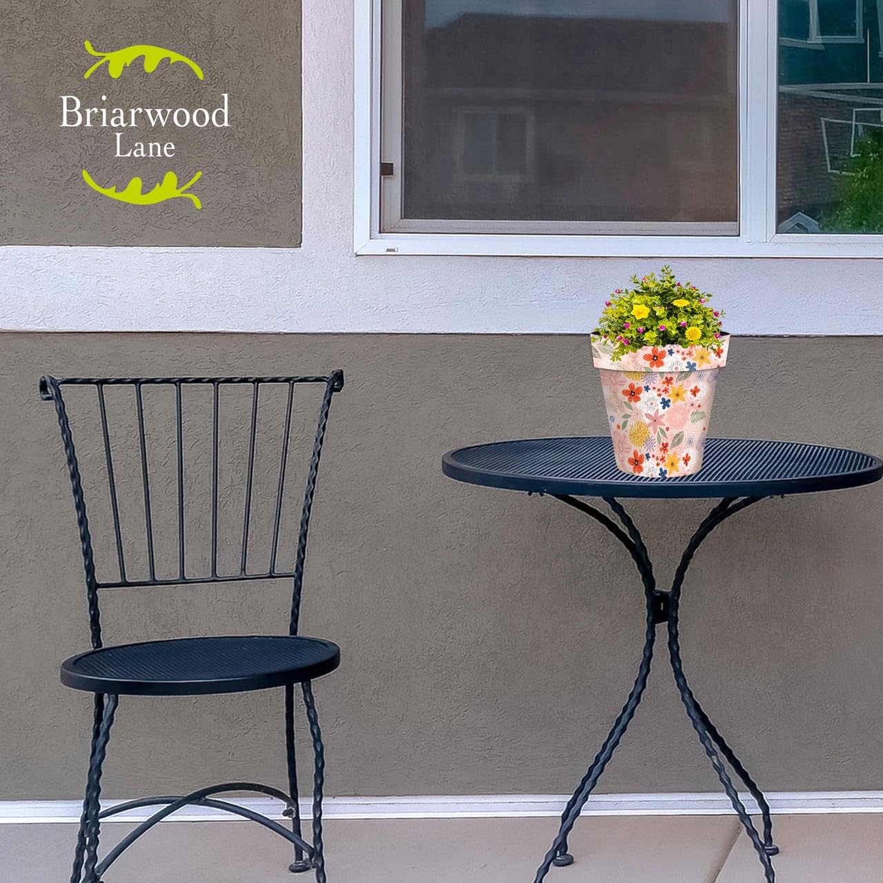 Briarwood Lane Colorful Flowers Small Planter