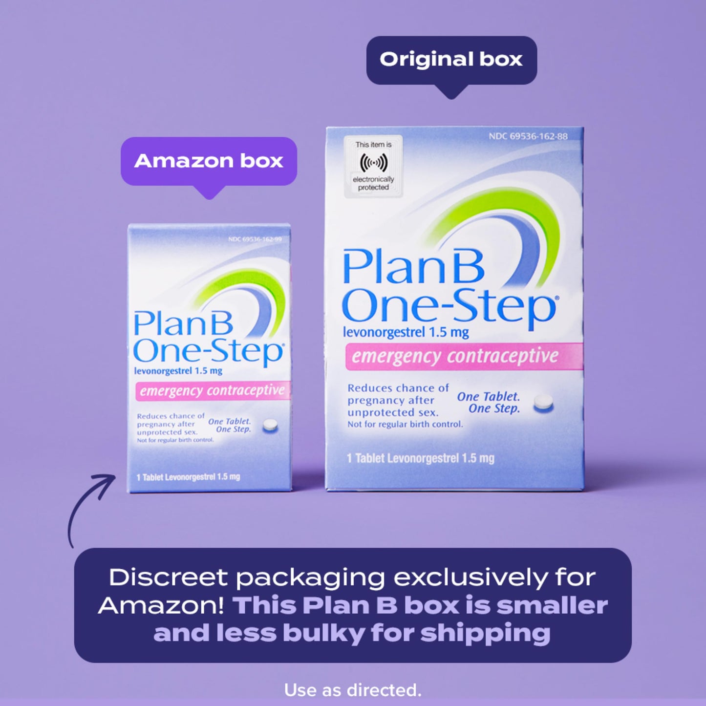 Plan B One-Step Emergency Contraceptive, 1.5 Mg (1 Tablet)