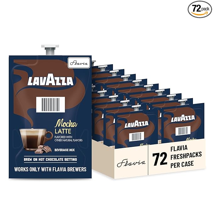 Flavia Lavazza Mocha Latte Freshpacks works only with Flavia Brewers (Case of 72)