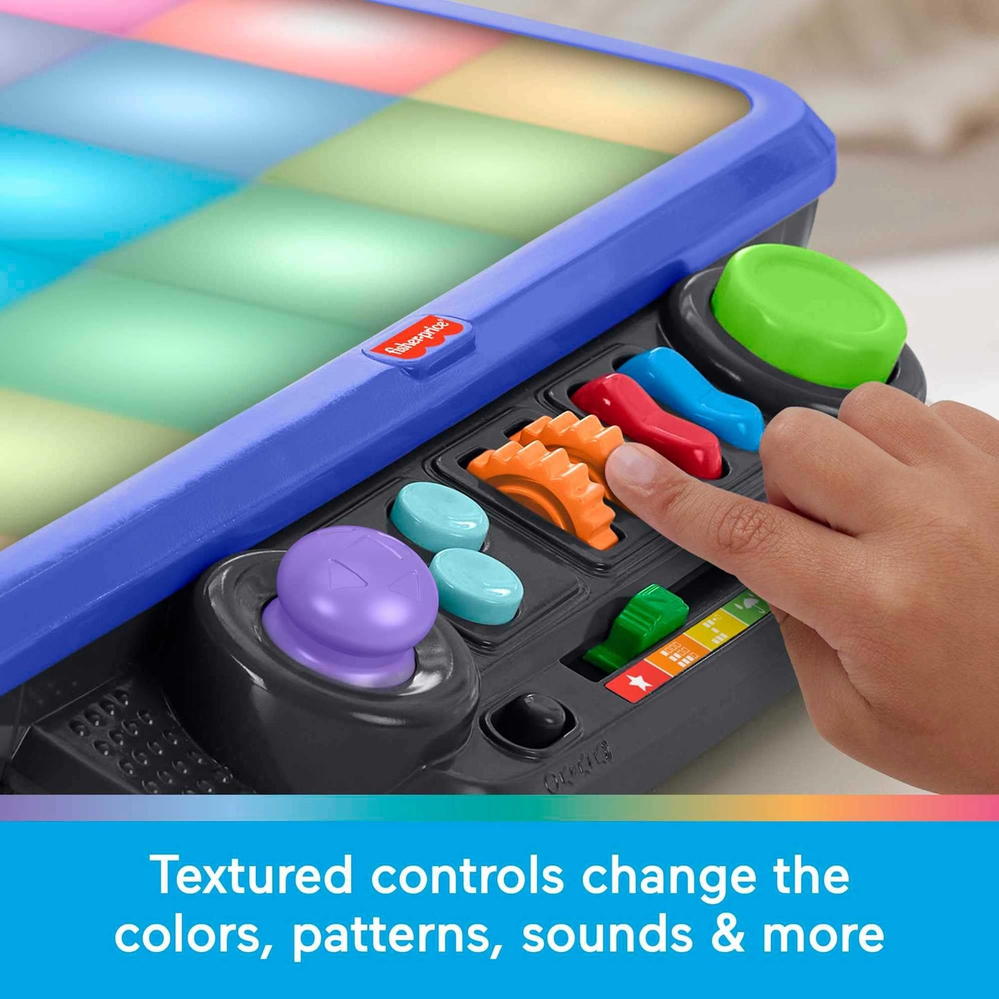 Fisher-Price Learning Toy Sensory Bright Light Station, Activity Table with Games Music & Sounds for Preschool Kids Ages 3+ Years (Amazon Exclusive)
