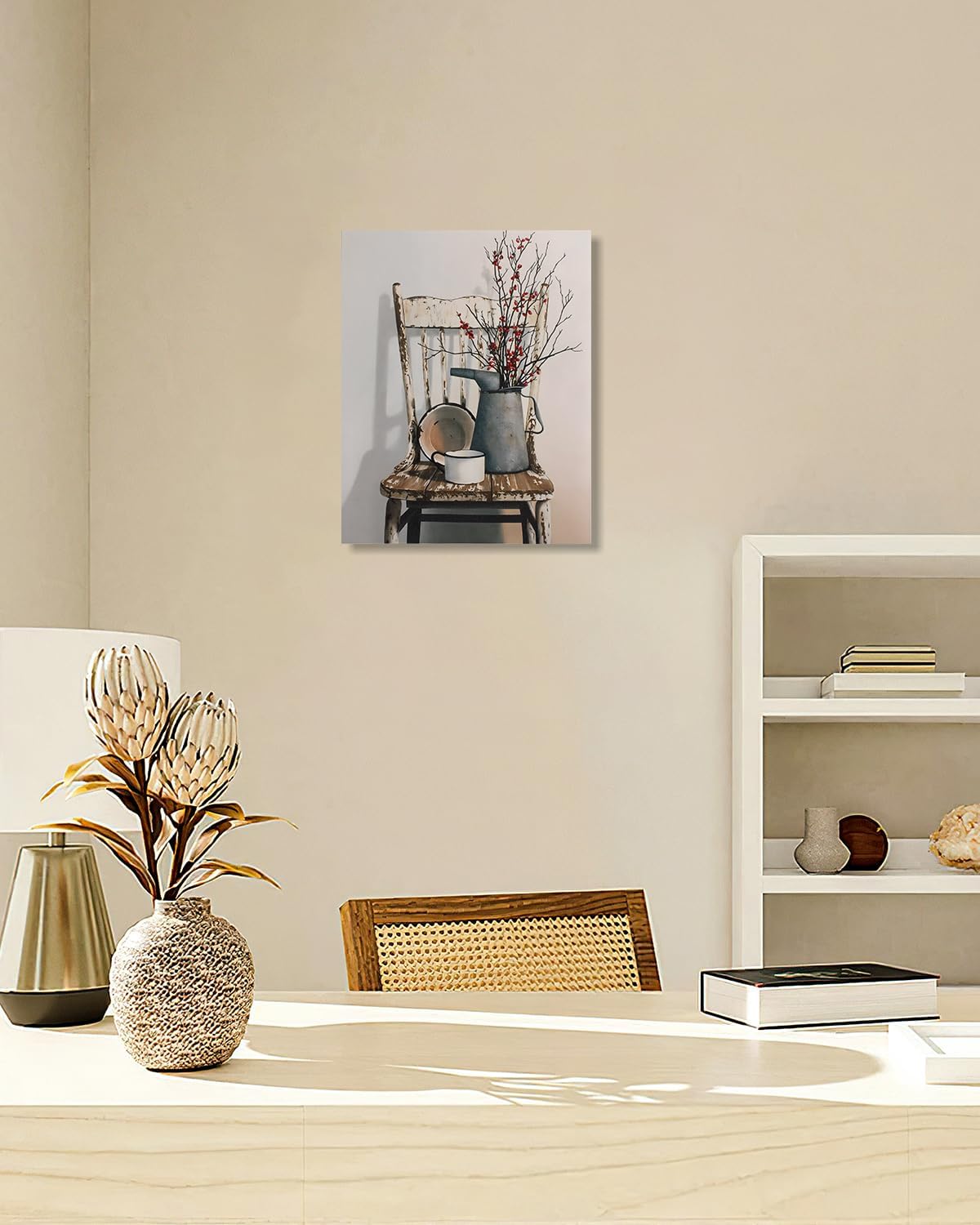 AbcCustomize Canvas Prints with Your Photos, Personalized Photo To Canvas Print for Bedroom, Living Room, Farmhouse Office Decor,Custom Canvas Wall Art for Gifts & Keepsakes, Ready to Hang (8 * 11)